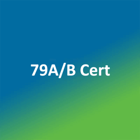 79A & 79B Certificate