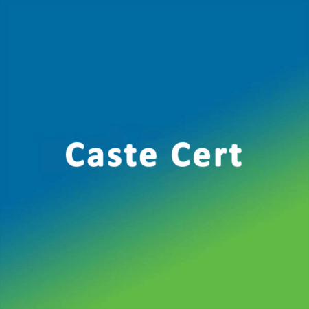 Caste & Income Certificate