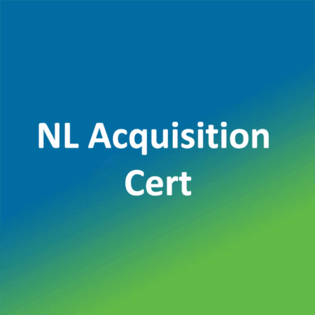 NL Acquisition Certificate
