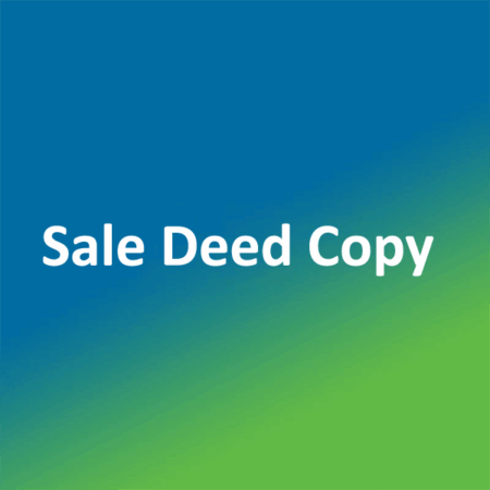Sale Deed – Certified Copy